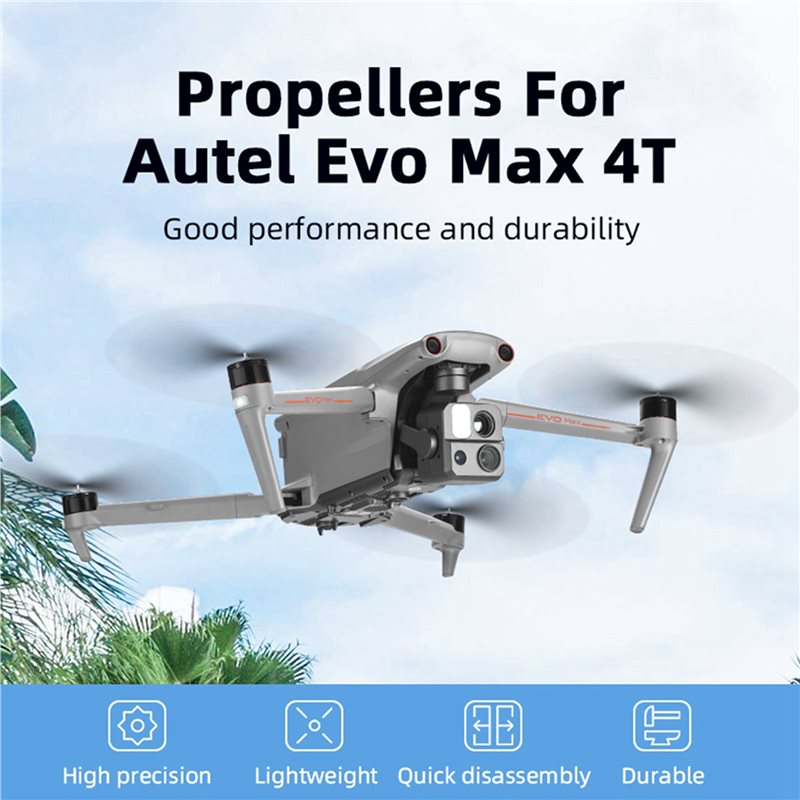 A33T-20X Quick Release Propell - Autel Drone Evo Max 4T ulasan dan harga