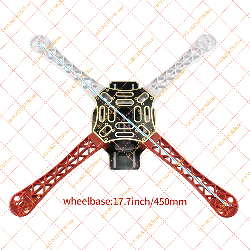450mm F450 4-Axle Drone Frame  - Drone Kit Octocopter ulasan dan harga